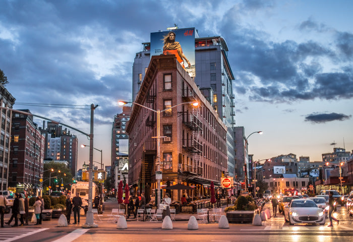 Meatpacking District early evening